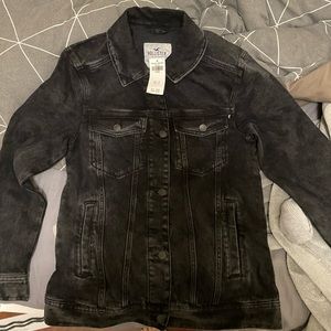 Hollister Black Denim Jacket